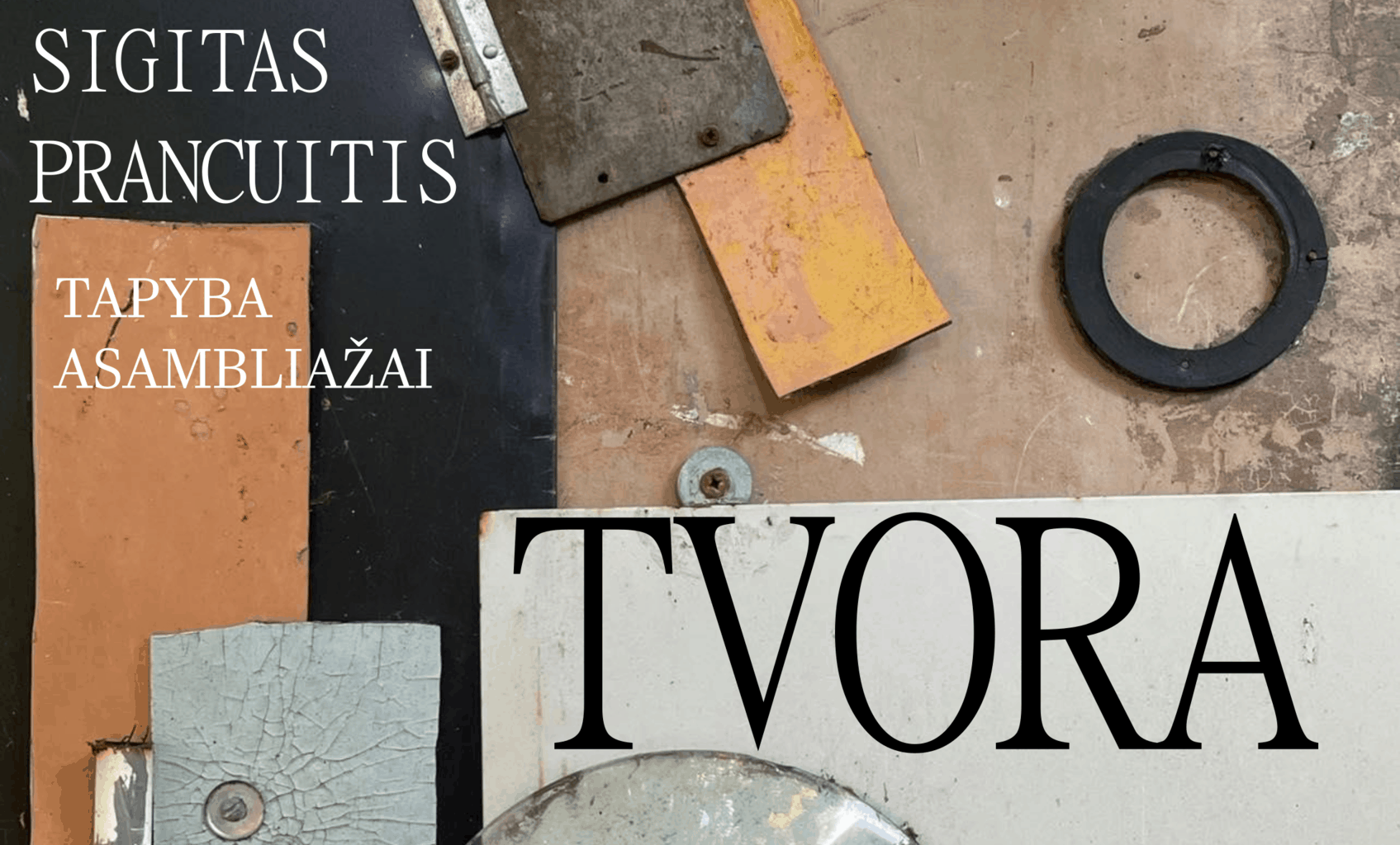 Sigito Prancuičio asambliažų ir tapybos paroda TVORA