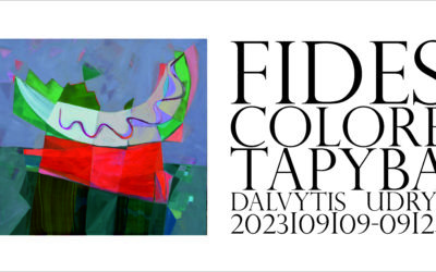 Jubiliejinė Dalvyčio Udrio tapybos paroda „Fides Colore“ („Tikėjimas spalvomis“) 