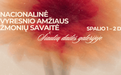 NACIONALINĖ VYRESNIO AMŽIAUS ŽMONIŲ SAVAITĖ