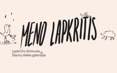 GERAS SEKMADIENIS ŠIAULIUOSE: KNYGŲ RIŠIMO DIRBTUVĖS