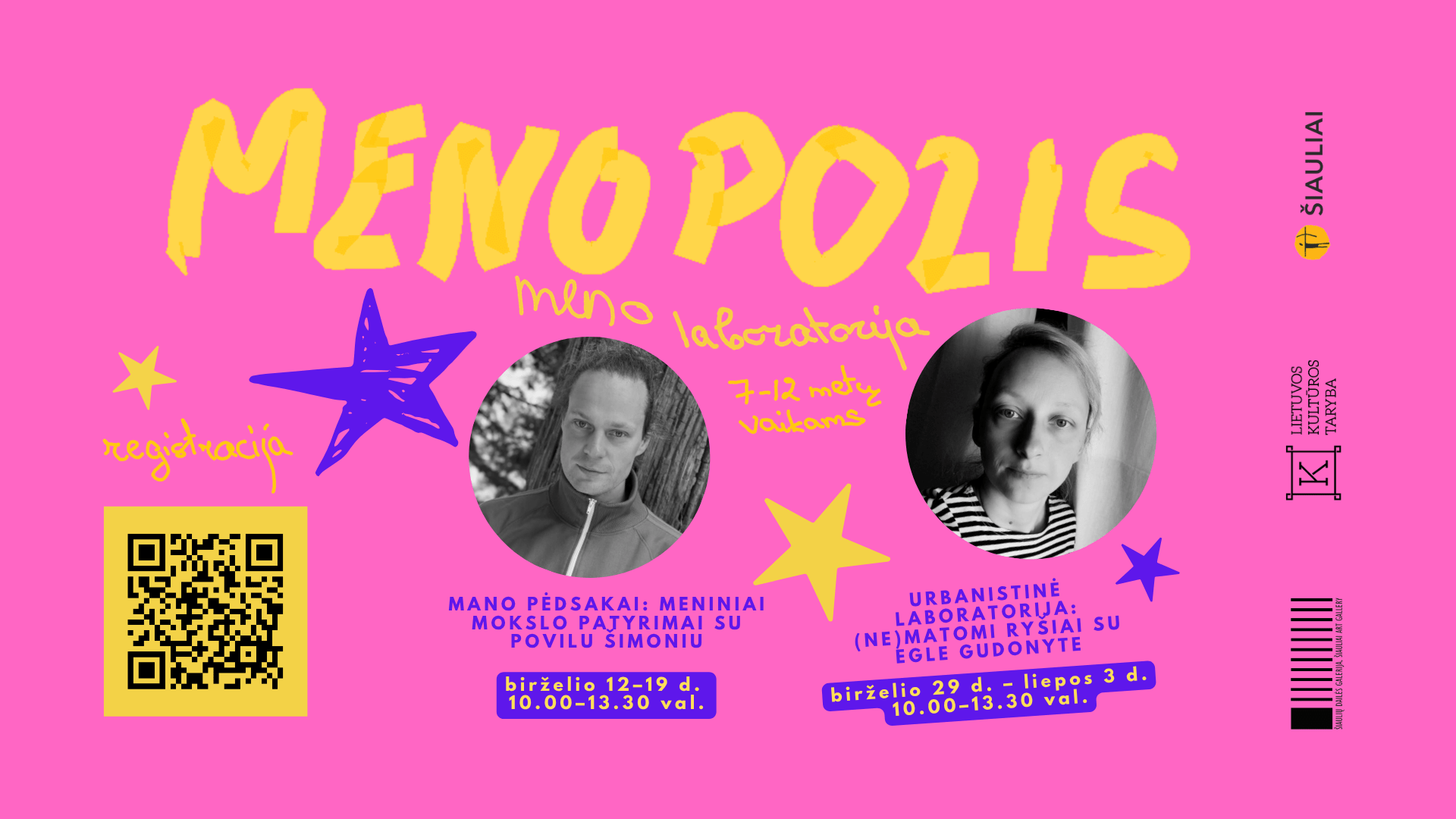 MENOPOLIS: VASAROS KŪRYBINĖ LABORATORIJA
