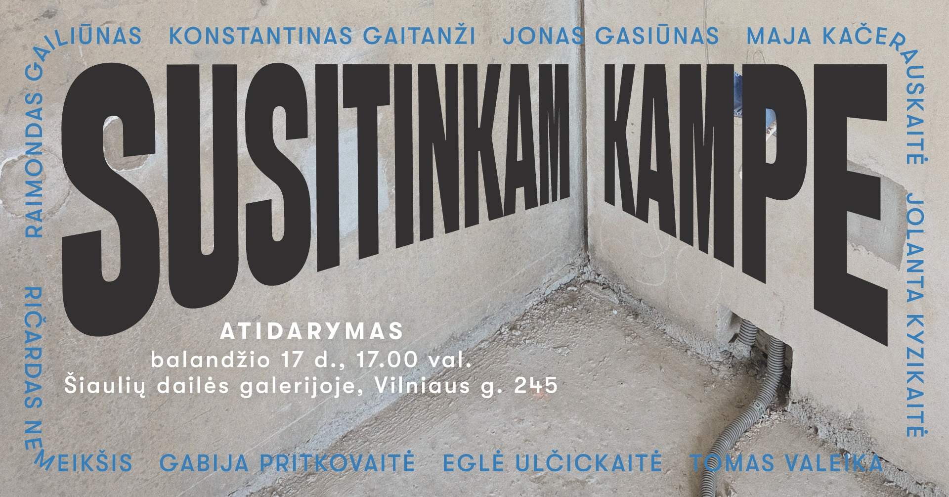 GRUPINĖ PARODA „SUSITINKAM KAMPE“