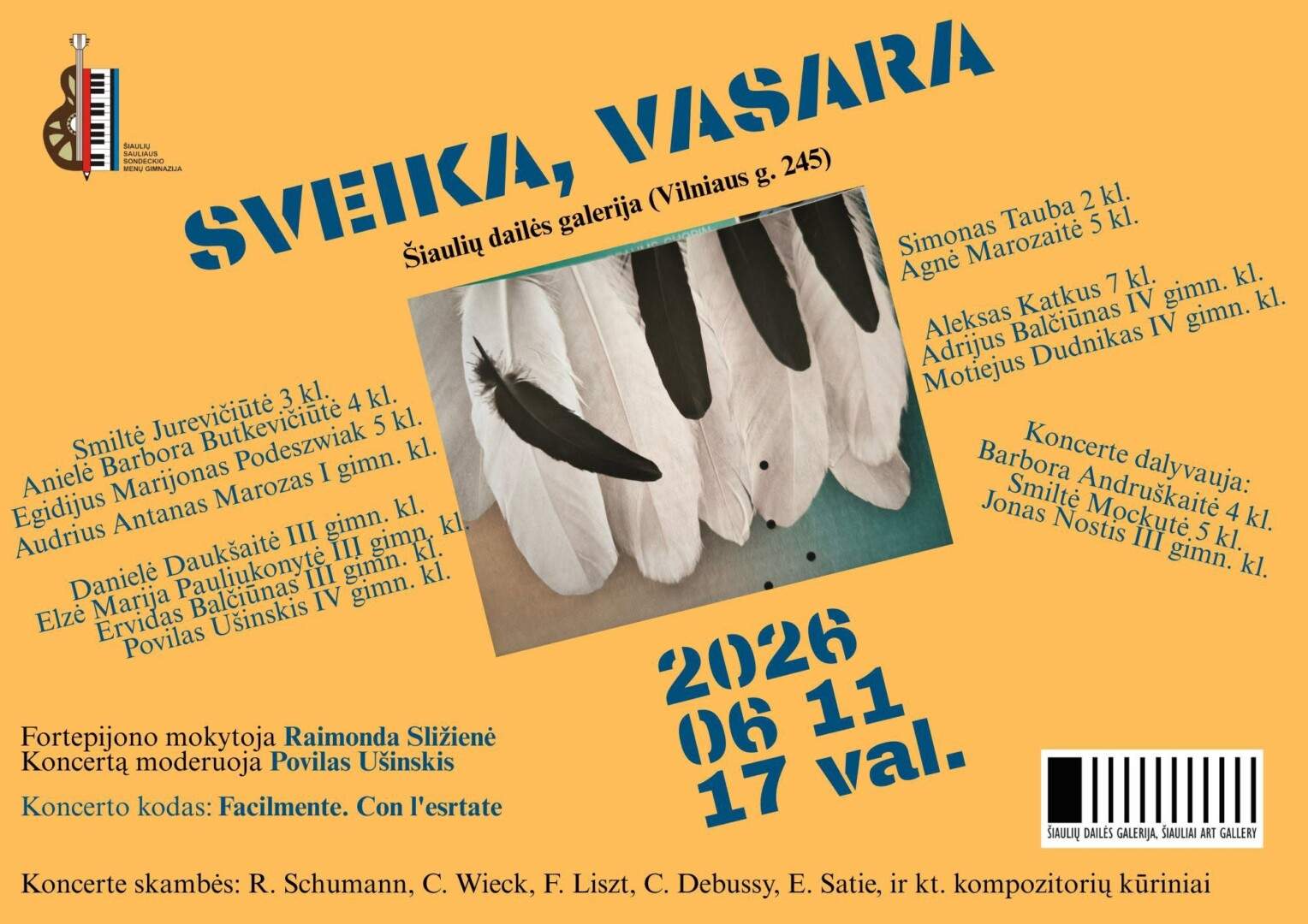 KONCERTAS „SVEIKA, VASARA“