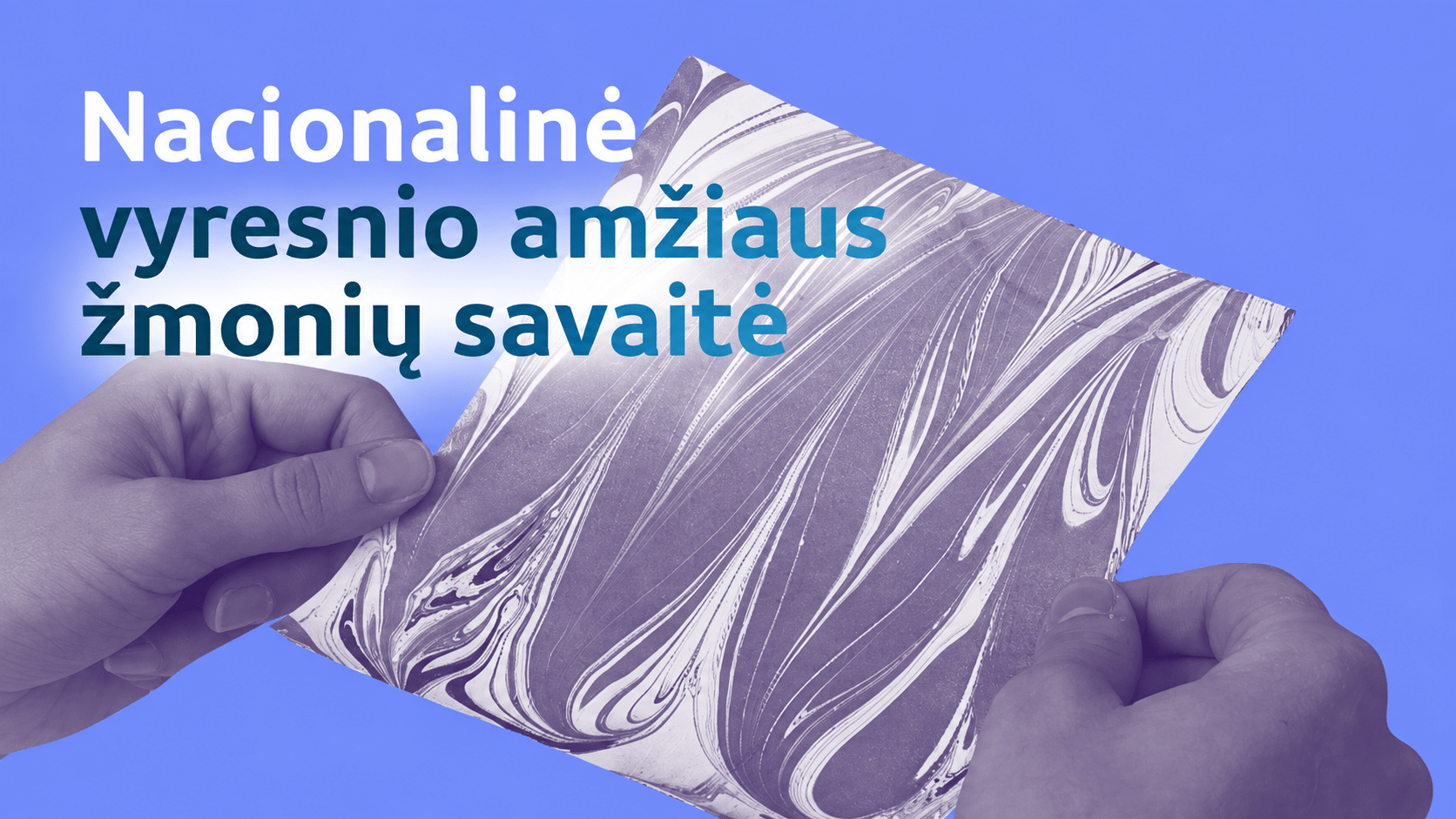 Nacionalinė vyresnio amžiaus žmonių savaitė galerijoje