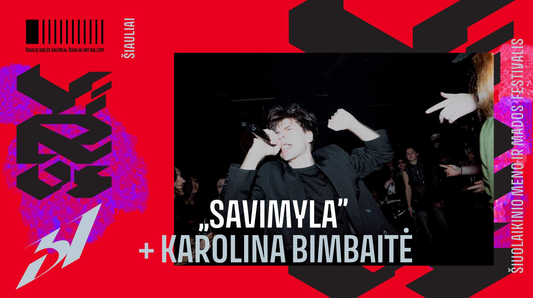VIRUS ’31: TARPDISCIPLININĖS MUZIKOS ATLIKĖJAS „SAVIMYLA” + KAROLINA BIMBAITĖ
